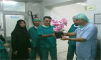 گرامیداشت روز پرستار در بیمارستان متینی