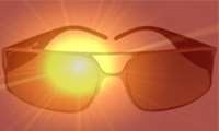 ساعات 10 صبح تا 3 بعدازظهر روزهای تابستانی بیشتر از عینک آفتابی استفاده شود