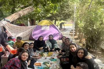 برگزاری اردو تفریحی کارکنان بیمارستان متینی
